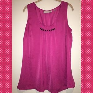 Pink tank top size 14/16